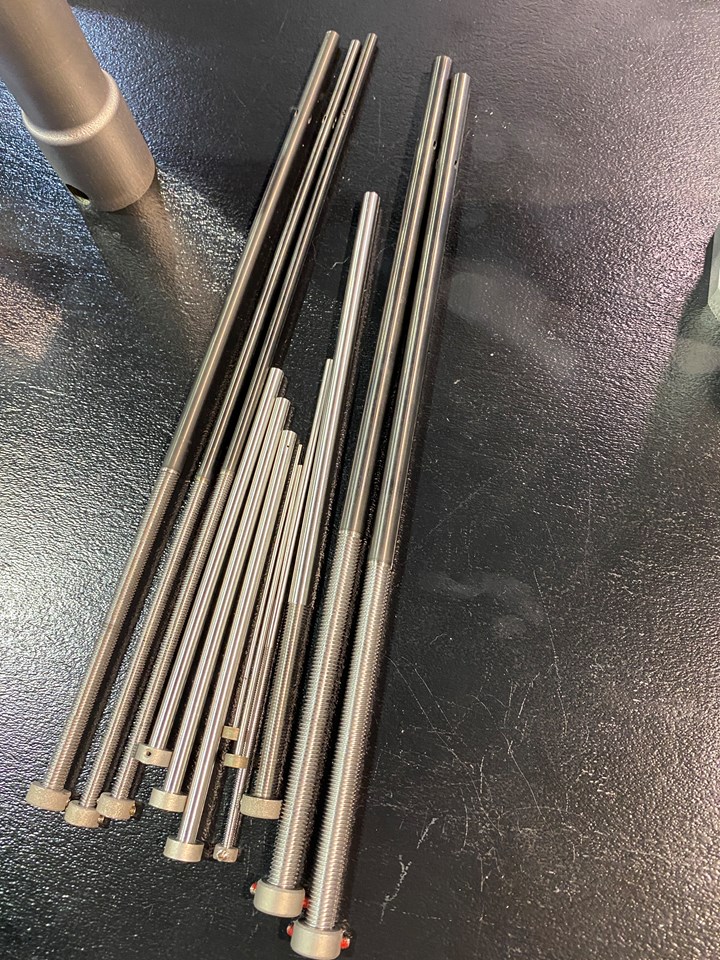 3D printed ejector pins